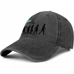 Baseball Caps Unisex Baseball Cap Cowboy Hat Hawk Dad Hats Trucker Hat - Human Evolution Timeline - CZ18WIDRK9R $32.06