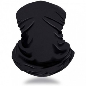 Balaclavas Multifunctional Neck Gaiter- Balaclava- Bandana Face Mask for Men Women - Black - CL197S2Y2EZ $20.18