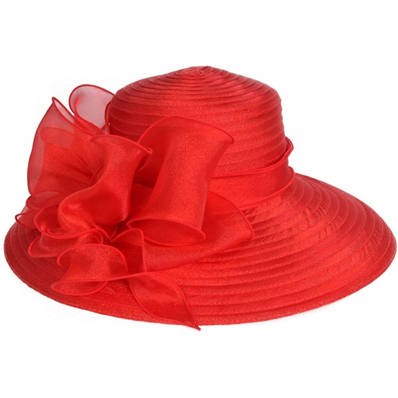 Lady Derby Dress Church Cloche Hat Bow Bucket Wedding Bowler Hats ...