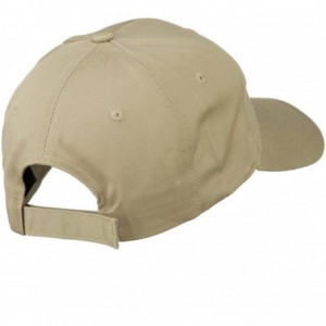 Baseball Caps USA State Connecticut Flower Embroidered Low Profile Cotton Cap - Khaki - CX11NY3EFBR $25.99