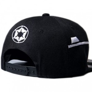 Baseball Caps Star Wars Stormtrooper Snapback Adult Baseball Cap Hat - Black - C1129BCIS7B $12.64