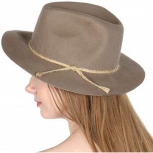 Fedoras Wool Felt Fedora Hats for Women- Panama Hat- Wide Brim Hats- Fall Floppy Hat Women- Beach Hats- Cloche - C318Z9Q5CHT ...