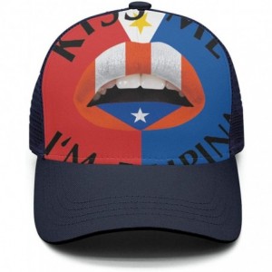 Baseball Caps Snapback Trucker Hats Kiribati Flag Unisex Adjustable Fashion Baseball Caps - Kiss Me Im-2 - CV18S5M4U0C $33.16