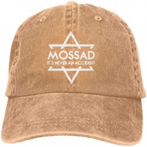 Baseball Caps Mossad It's Never an Accident Adjustable Baseball Caps Denim Hats Cowboy Sport Outdoor - Natural - CD18R5XC97R ...