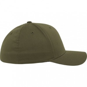 Newsboy Caps Men's Wooly Combed - Olive - CK11OMMQXNH $34.34