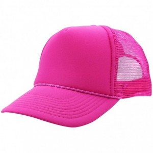 Baseball Caps Premium Trucker Cap Modern Summer Urban Style Cap - Adjustable Snapback - Unisex Design - Mesh Back - Hot Pink ...