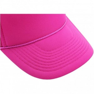Baseball Caps Premium Trucker Cap Modern Summer Urban Style Cap - Adjustable Snapback - Unisex Design - Mesh Back - Hot Pink ...
