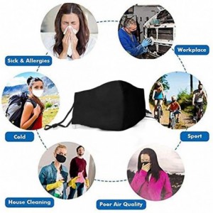 Balaclavas Women Men Face Cover Cover Muffle Anti Dust Mouth with Adjustable Earloop Face-Mask - Coca Cola Classic - CO197XKI...