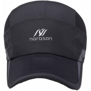 Sun Hats Unisex Mesh Sport Cap Quick-Drying Outdoor Breathable Sun hat Runner UV Protection 50+ - Navy - CY17YYW3RLQ $22.57