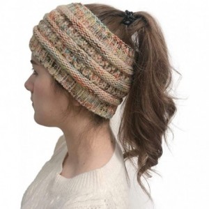 Skullies & Beanies Beanie for Women Slouchy Lightweight-Womens Ear Warmers Headbands Winter Warm Fuzzy Cable Knit Head Wrap G...