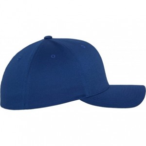 Baseball Caps Men's Wooly Combed - Royal - CK11IMXQPZN $16.26