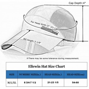 Baseball Caps Baseball Cap Quick Dry Mesh Back Cooling Sun Hats Sports Caps for Golf Cycling Running Fishing - A-grey-m/L - C...