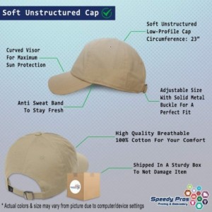 Baseball Caps Soft Baseball Cap Scuba Diving Instructor B Embroidery Dad Hats for Men & Women - Stone - CG18ZG38YRC $16.80