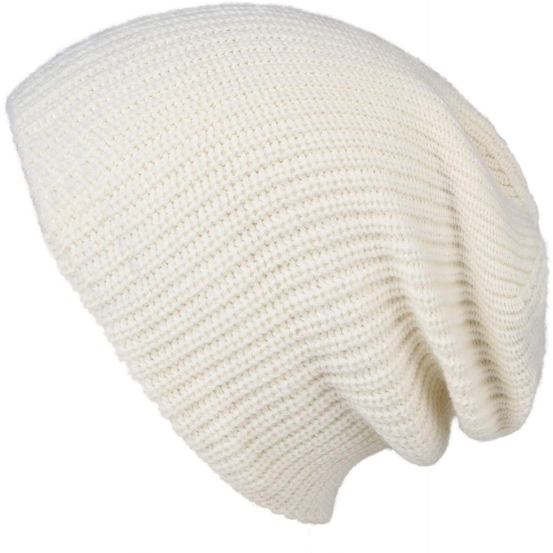 Cuffed Beanie Skull Knit Hat Soft Warm Winter Hat Knit Men Women Plain ...
