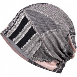 Skullies & Beanies Women Cotton Beanie Lace Soft Sleep Cap Slouchy Chemo Hats - Black Butterfly - C018DWGKMQY $21.66