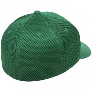 Baseball Caps 3-Pack Premium Original Ultrafibre Mesh Fitted Cap - Green - CD127JBYZZ5 $45.96
