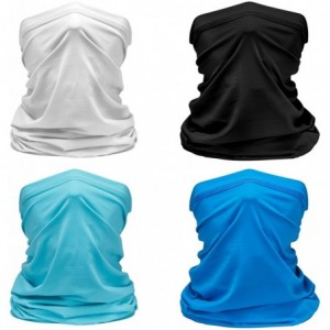 Balaclavas 2 PCS Face Cover Neck Gaiter Sun UV Protection Face Scarf Dust Wind Headwear for Fishing Hiking Cycling - C51998X5...