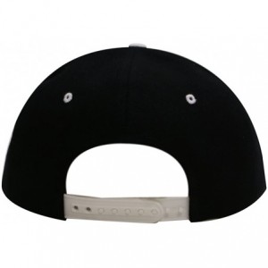 Baseball Caps Fresh Summer Snapback Hats - Black/White - CZ11YREW5M3 $27.32