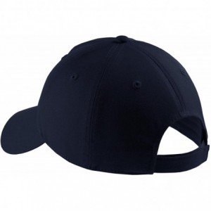 Baseball Caps Men's Soft Brushed Canvas Cap - Navy - CN11QDS2RO7 $8.53