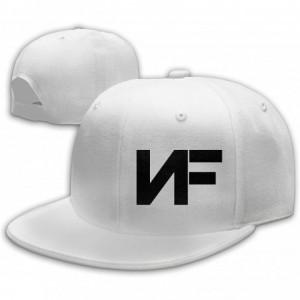 Baseball Caps Adjustable NF Stylish Flat Baseball Cap Youth Snaback Hip Hop Hats for Men/Women - White2 - CW18OAA00UM $24.83