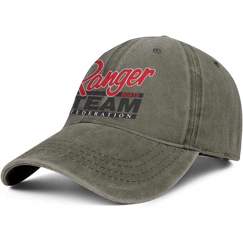 Baseball Caps Dad Hat Cotton Snapback Adjustable Denim Cap for Men Women - Brown-43 - CG18UMGWDQW $19.60