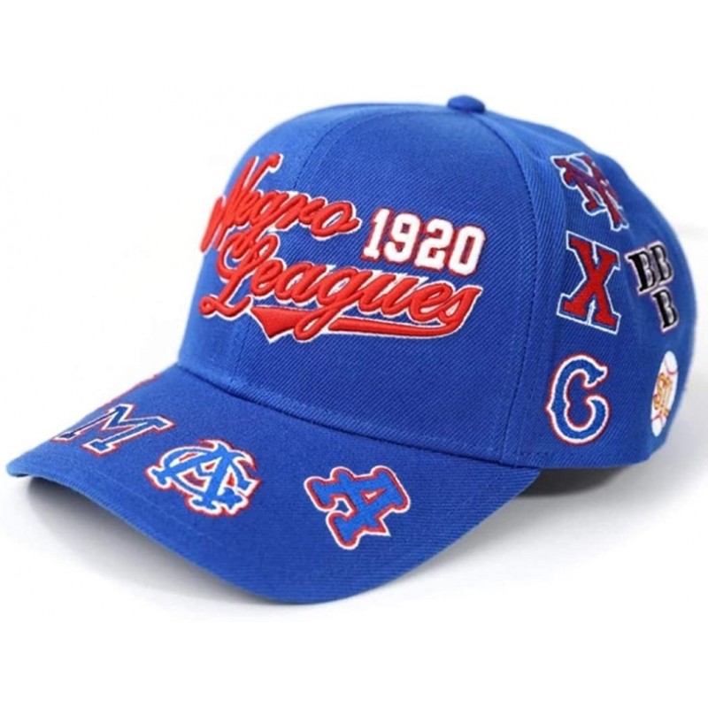 Baseball Caps Negro Leagues Baseball Museum Commemorative Adjustable Cap - Royal - CD18TZNMAXK $26.13