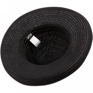 Sun Hats Women's Sydney Sun Hat- Packable - Black - C3183KY76ZA $15.37