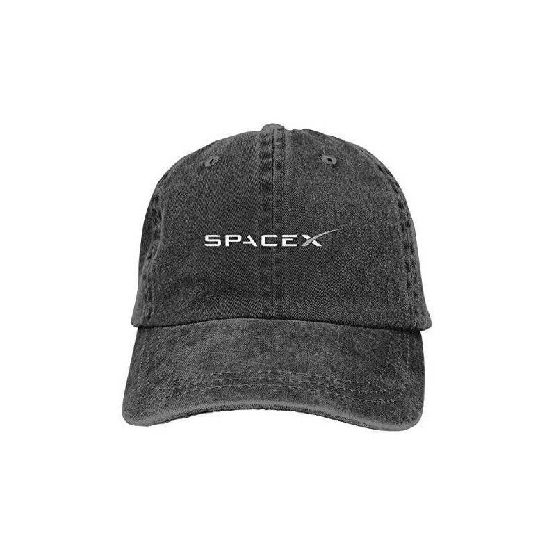 Baseball Caps SPACEX Dad Hat Adjustable Denim Hat Classic Baseball Cap - CG18RGLN4E8 $15.41