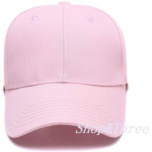 Baseball Caps Custom Embroidered Baseball Cap Personalized Snapback Mesh Hat Trucker Dad Hat - Pink - CZ18HLXM0IN $31.29