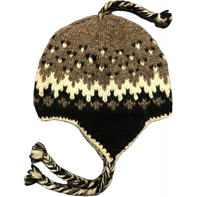 Beanie Hats Women Men Fleece Lined Knit Wool Thick Ski Trapper Winter ...