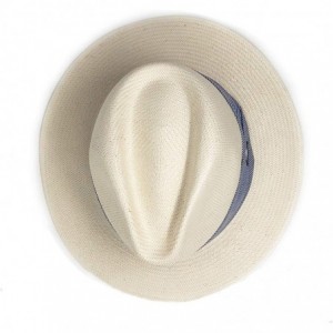 Sun Hats Women's Monterey Fedora- Elegant Fedora- Modern Style- Designed in Australia - Natural - CD18M54G4Y2 $103.70