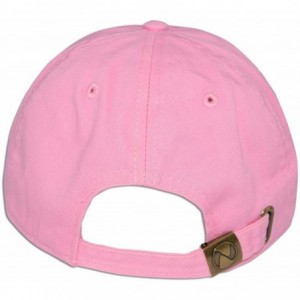 Baseball Caps LIT Teddy Cap Hat Dad Fashion Baseball Adjustable Polo Style Unconstructed New - Lt. Pink - CX184WSYRAN $16.34