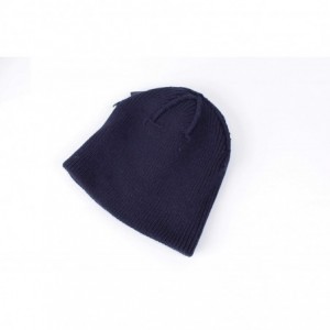 Skullies & Beanies Winter Slouchy Beanie for Men Soft Knitting Hats Warm Outdoor Toboggan Ski Skull Cap - Navy - CG192ZOSRNM ...