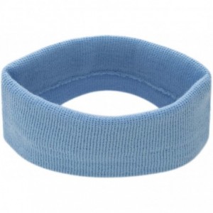 Headbands USA Made Stretch Headband - Light Blue - CG1885XC8RK $58.28