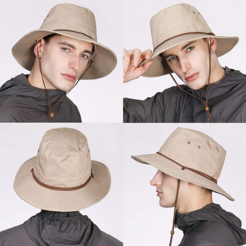 FANCET Bucket Hat for Women Foldable Sun UV SPF Cotton Hunting Fishing ...