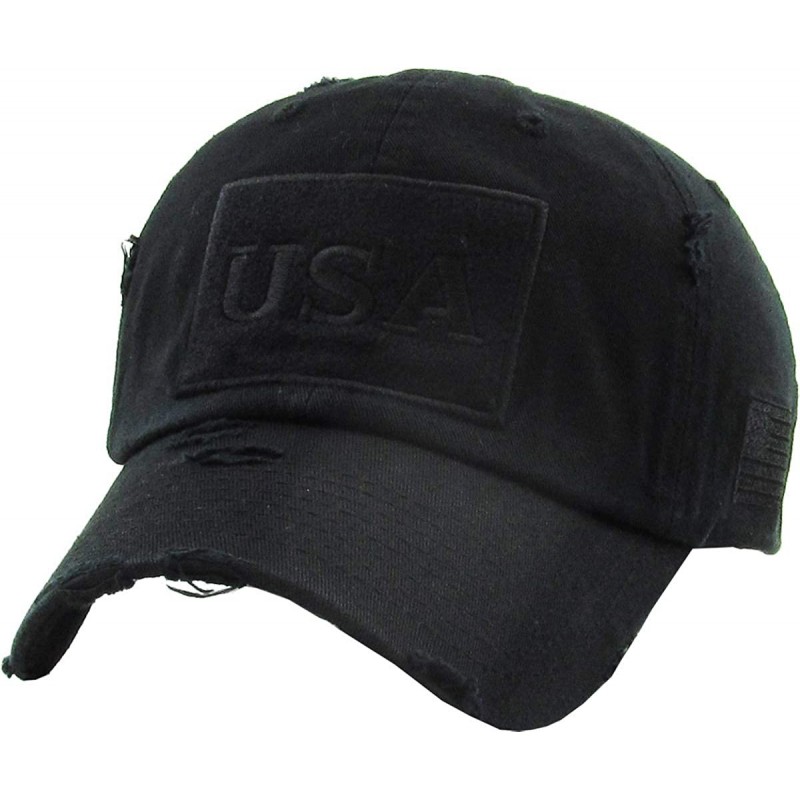 Baseball Caps Tactical Operator Collection with USA Flag Patch US Army Military Cap Fashion Trucker Twill Mesh - CN188AIE5CT ...