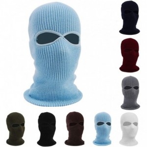 Skullies & Beanies Unisex Thermal Hat Liner Skull Cap Beanie with Ear Covers Ultimate Helmet 2 Hole - Wine Red - CB18QSWEI85 ...