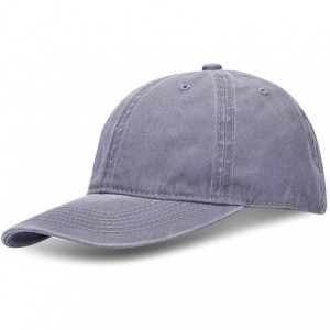 Baseball Caps Custom Embroidered Baseball Hat Personalized Adjustable Cowboy Cap Add Your Text - Retro Gray - C318HTQKTMY $15.39