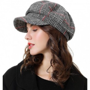 Berets Women Beret Newsboy Hat French Cotton Cap Classic Autumn Spring Winter Hats - CH18LATHMSA $18.79