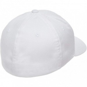 Baseball Caps Embroidered. 6477 Flexfit Baseball Cap. - White - CE19900K75C $27.96