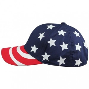 Baseball Caps 2 Packs USA Flag Patriotic Baseball Cap/Hat (2 Pack for Price of 1) - Usa-6 - CF185Y04D2K $15.63