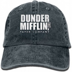 Cowboy Hats Top Quality Dunder Mifflin Classic Adjustable Sporting Hat For Running- Workouts and Outdoor Activities Ash - CT1...
