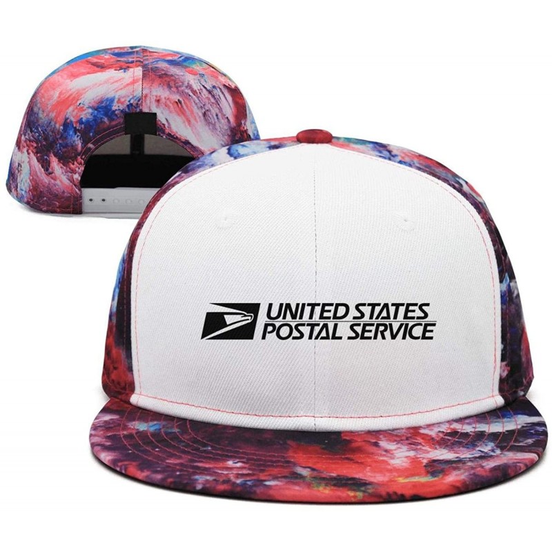 Baseball Caps Mens Womens USPS-United-States-Postal-Service-Logo- Custom Adjustable Fishing Cap - Pink-5 - C618NL5L4OT $22.99
