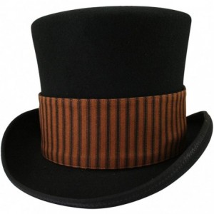 Cowboy Hats Steampunk Corset Laced Reversible Hatband - Short - Brown/Black - CN18HOT0863 $66.99
