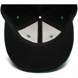 Baseball Caps Mens Womens Printing Adjustable Meshback Hat - Green - CY18N00W69Y $15.11