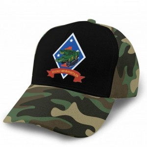 Baseball Caps Marines U-S-M-C 3rd Assault Amphibian Battalion Unisex Adult Hats Classic Baseball Caps Peaked Cap - Moss Green...