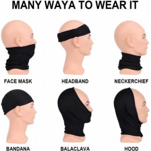 Balaclavas Neck Gaiter Headband Set - Neck Balaclava and Sport Scarf UV Protection Face Neck Bandana for Fishing Running - CW...