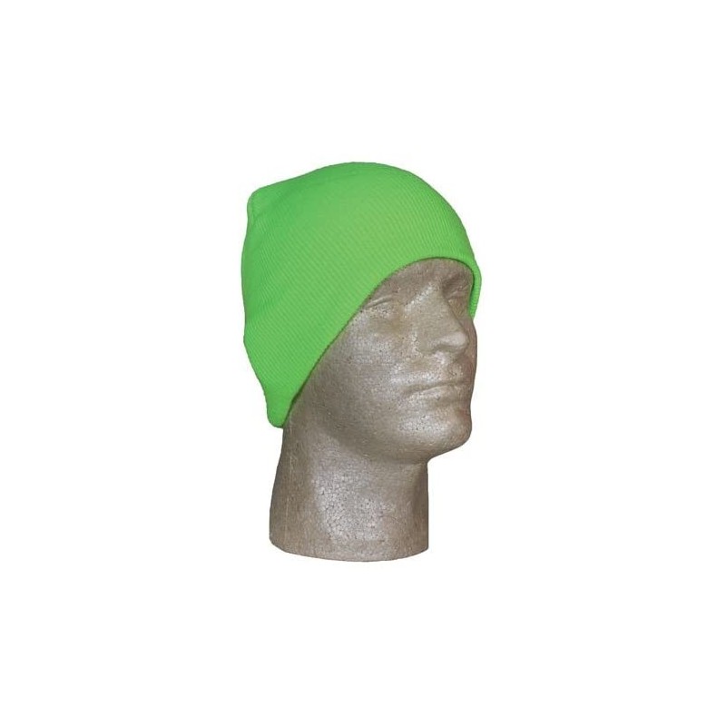 Skullies & Beanies Products Beanie Knit Cap - Fluorescent Green - C511IHZSX01 $11.82
