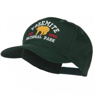 Baseball Caps Yosemite National Park Embroidered Cap - Green - CW11JBTD4A5 $40.35
