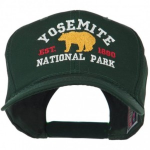 Baseball Caps Yosemite National Park Embroidered Cap - Green - CW11JBTD4A5 $18.54